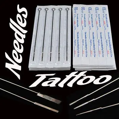 Coil Machine Traditional Professional Tattoo Needle Neutral Packaging 50 pcs box Tattoo Needle Cartridges