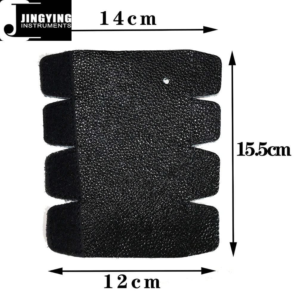 2022 Jingying Music Instrument Accessories,Black Cowhide French Horn Hand Guard Protective Cushion