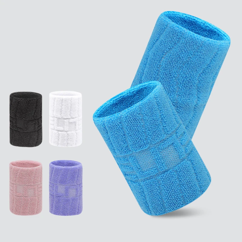 Breathable Wrist Hand Towel Sweat-Absorbent Band Wristband Wholesale Hot Sale Custom Logo Comfortable Tennis Sweatband