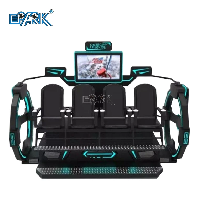 Christmas Promotion Latest 9DVR VR Game Dinosaur Theme Movie VR Motion Simulator Cinema