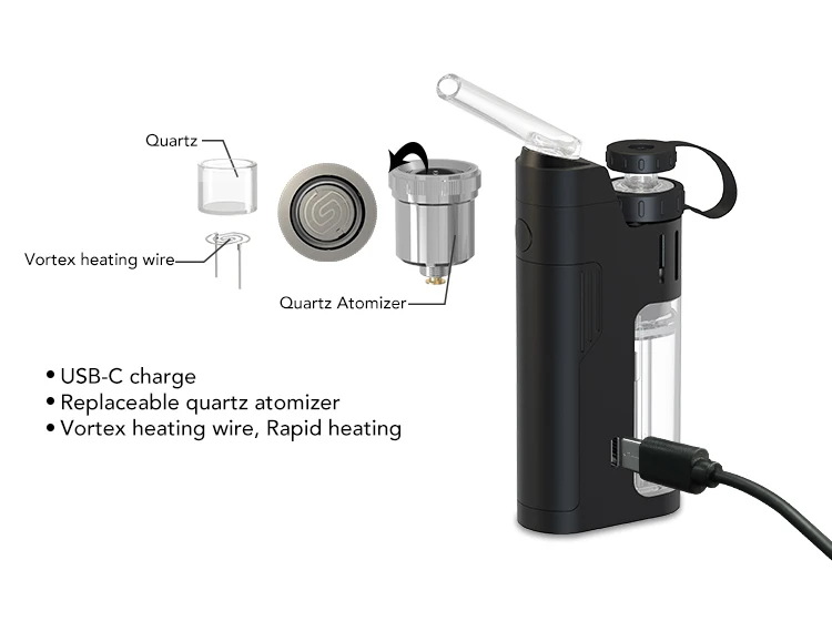 Hot Selling Dabs Powerful Dabs Wax And Concentrates Vaporizer 3000mah battery