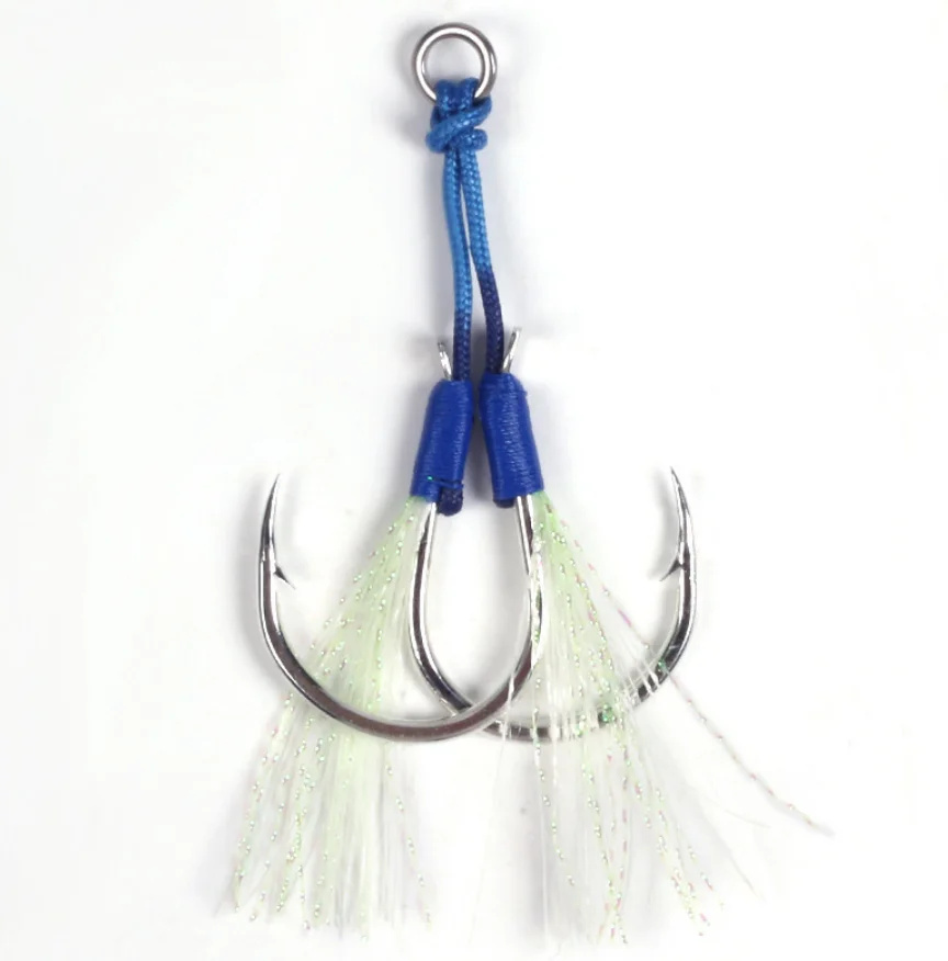 Wholesale slow pitch assist fishing lines and hooks octopus circular fishing hooks for saltwater