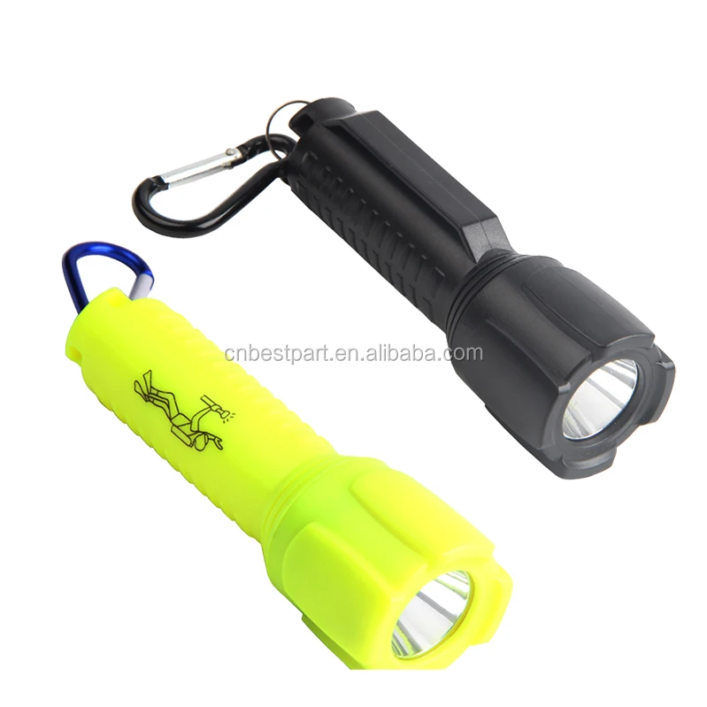 Clover underwater led flashlights diving Magnetic Switch Waterproof scuba Diver Torch 3*AA battery LED Diving Flashlight