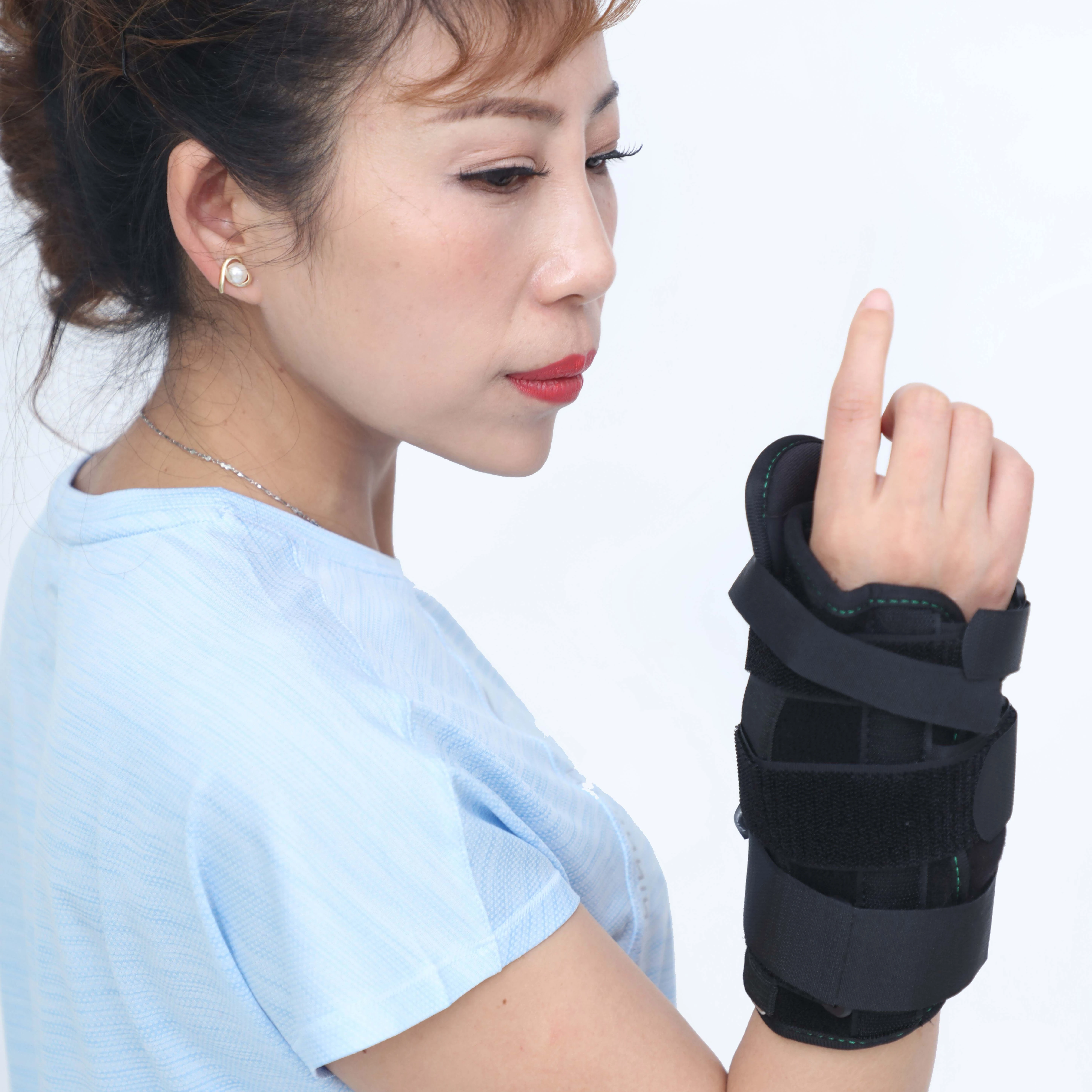 Rehabilitation support device Wrist Brace With Thumb Spica (Left/Right) for fracture fixation and muscle strain