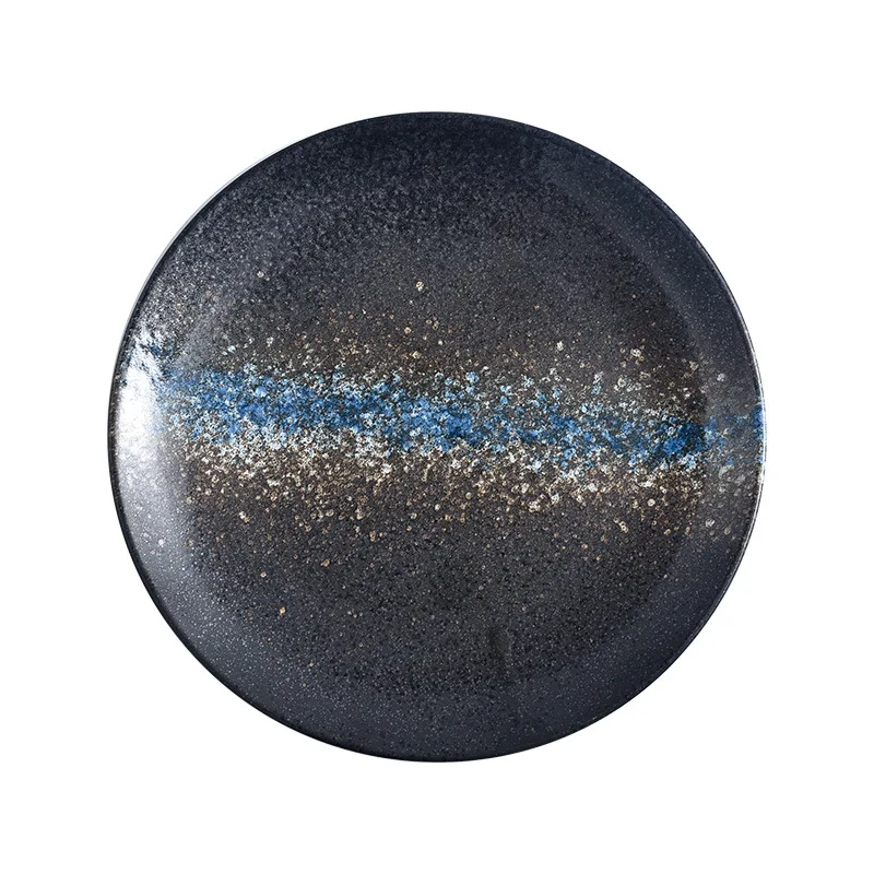 Wholesale Porcelain Ceramic Steak Plate Matte Crockery Stoneware Dinner Dish Restaurant Dinnerware Plates