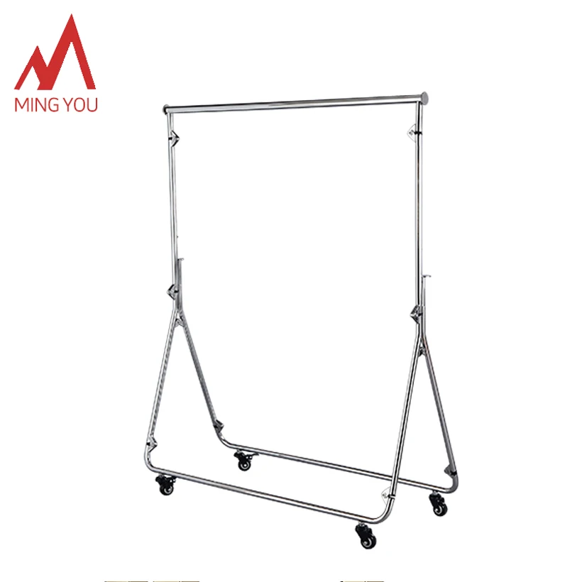 Fashion Clothing Store Boutique Metal stand Clothes Hanging Display Rack