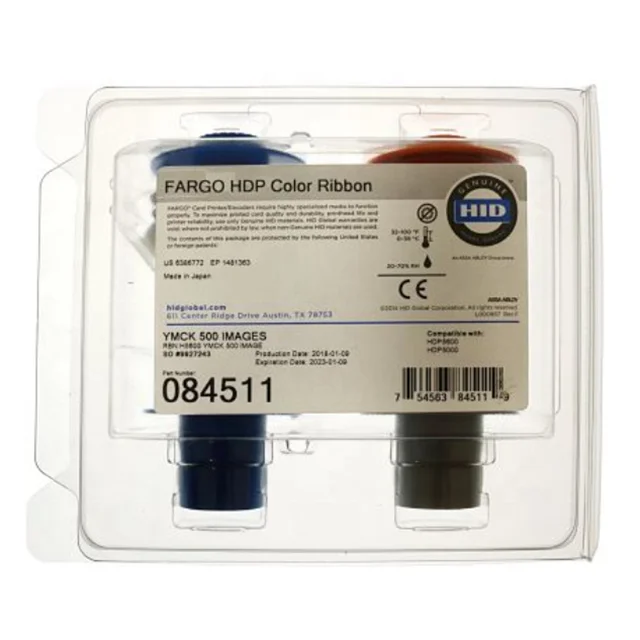 HDP5000 YMCK Ribbon 84511 For Fargo HDP5000 HDP5600 ID Card Printers