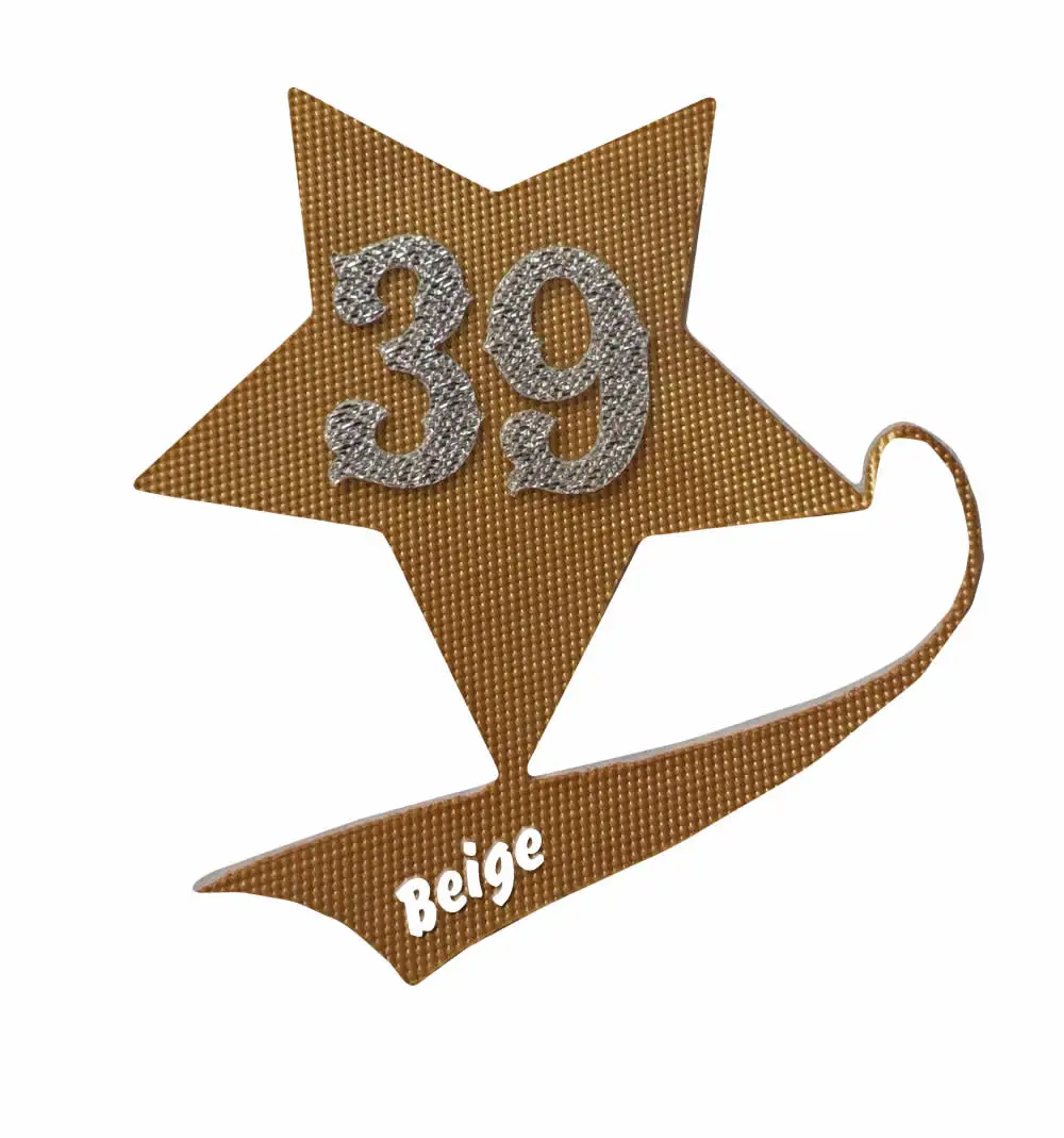 Hot  Cream  Adhesive Backing  Tackle twill  fabric  for embroidery jersey  Iron on numbers name kits for  ice hockey wear