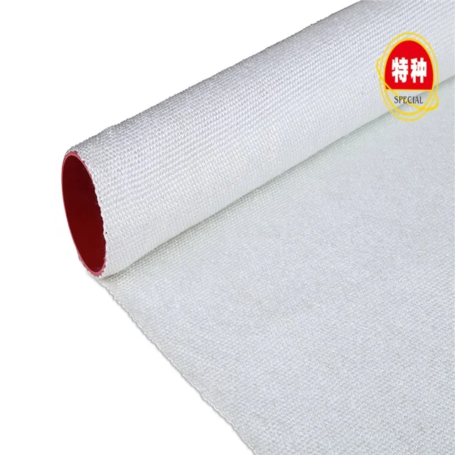Texturized Fiberglass Cloth 0.8mm-3mm EN476/ NFPA 701 Fire Blanket Roll