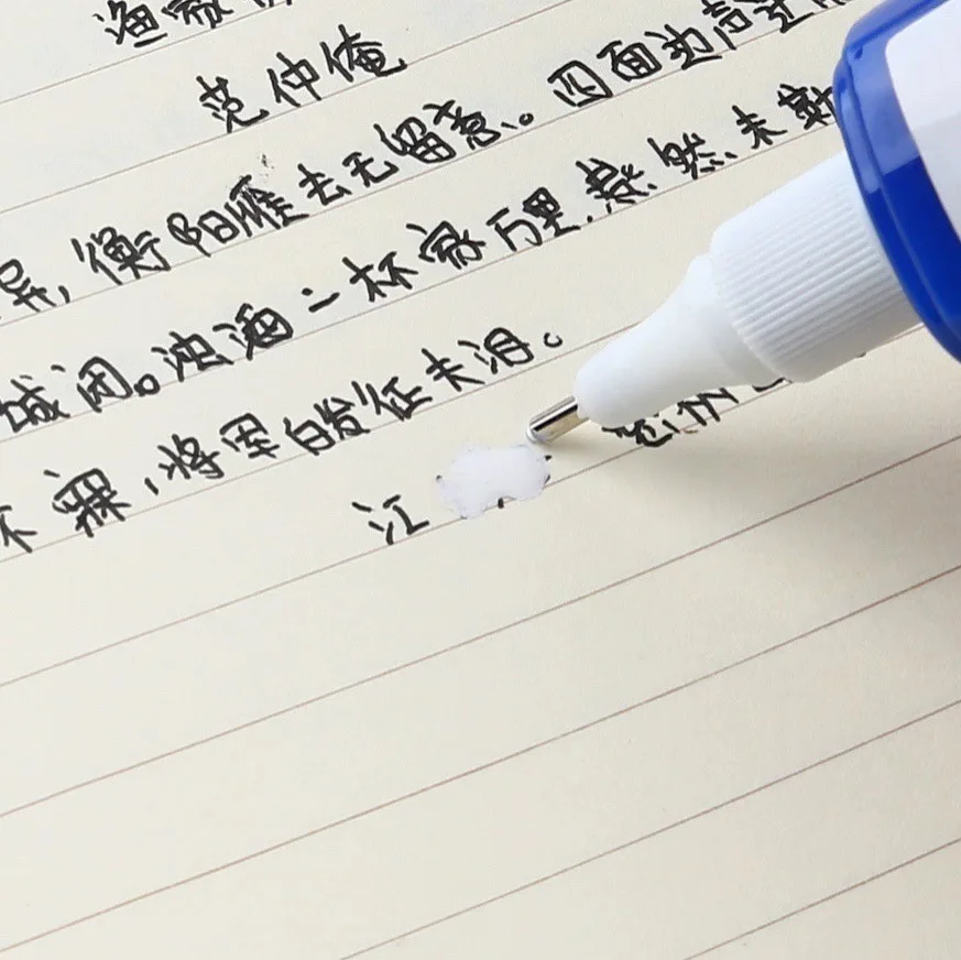 8ml high quality Correction fluid fast drying safe non-toxic durable correction pen