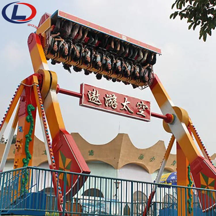 Theme Amusement Park Rides Extreme Thrill Fairground Attraction Space Travel Rides For Sale