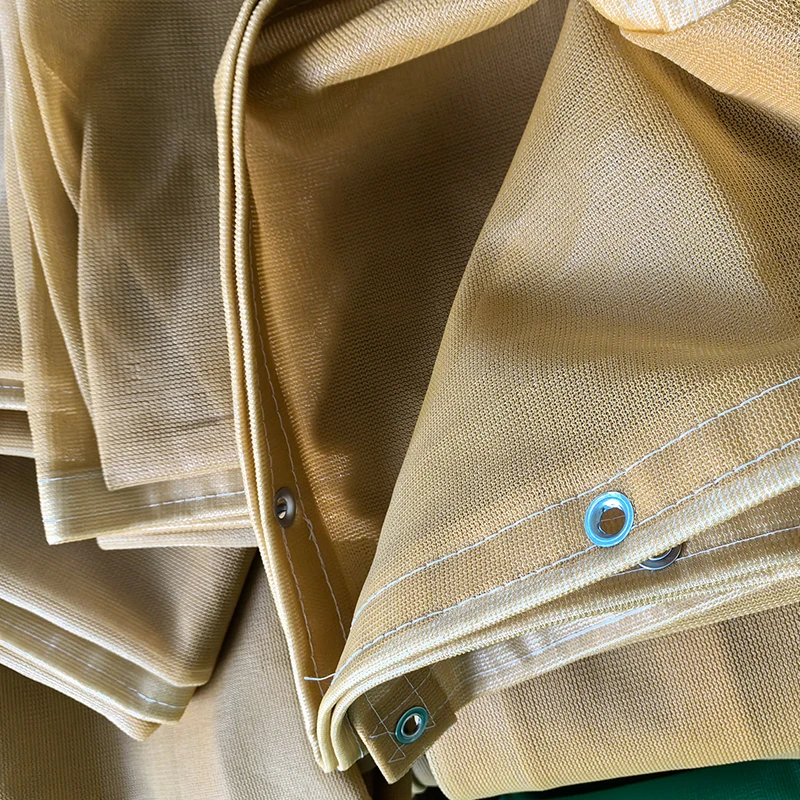 Sun Shade Net Factory Supply Privacy Fencing Knotless Flower Cultivation Agriculture Customized Size Fence Screen Shading Nets