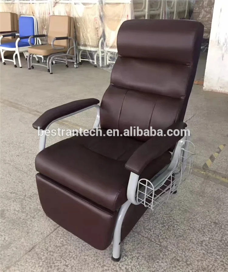 BT-TN006 Hospital 3 Section Manual Transfusion Chair Medical IV Infusion Chair with armrest mattress Price