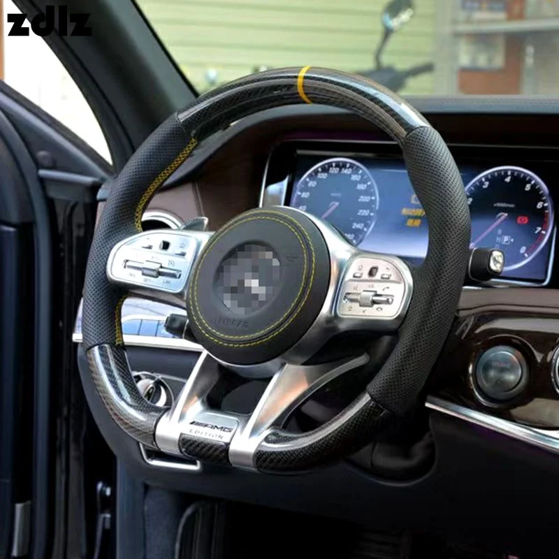 Private customization for Mercedes Benz AMG carbon fiber steering wheel w204w205w212w213 All models can be customized