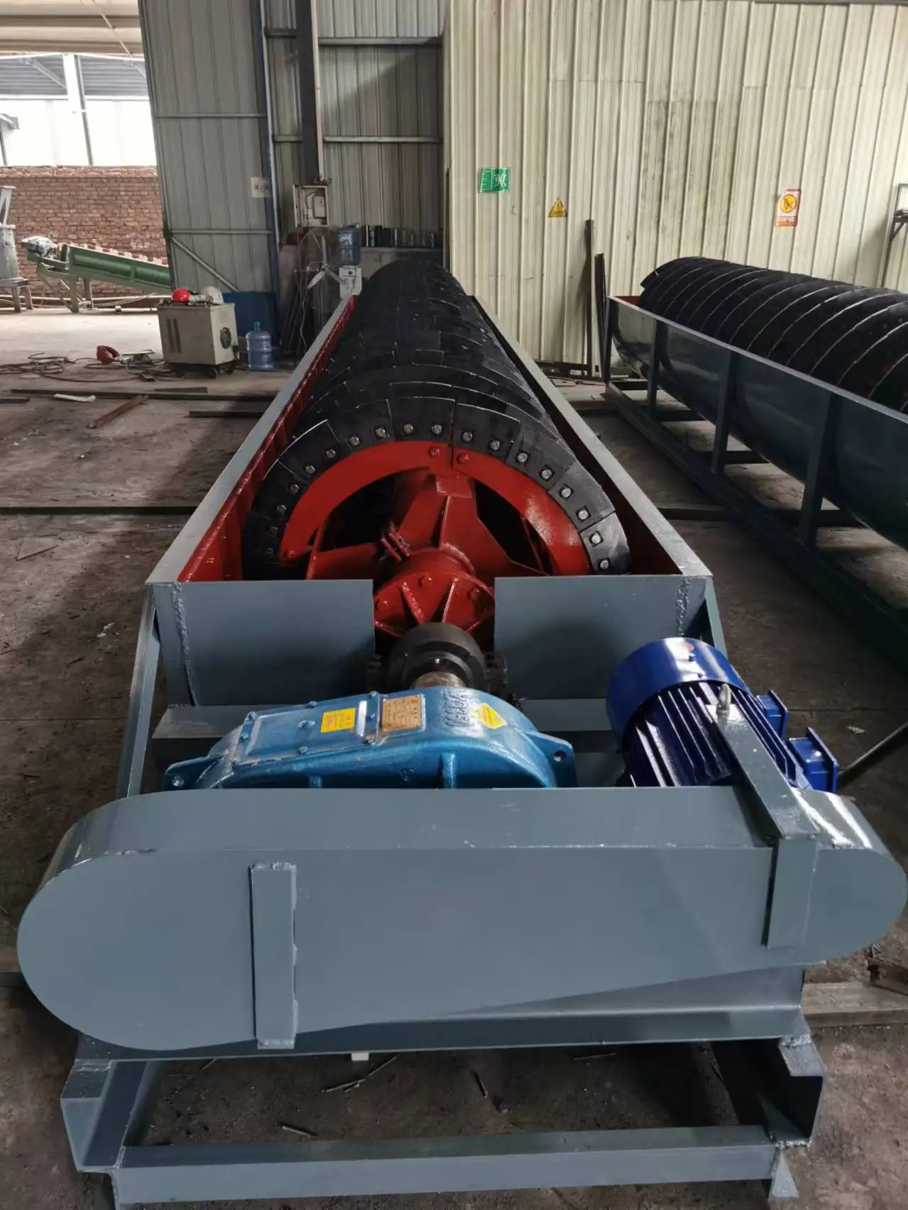 High Cost-Effective China Spiral Equipment Spiral Washer Conveyor Belt  Loading Machine