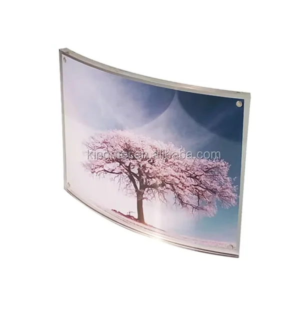 Factory selling various sizes of acrylic transparent acrylic block frame custom souvenir gift