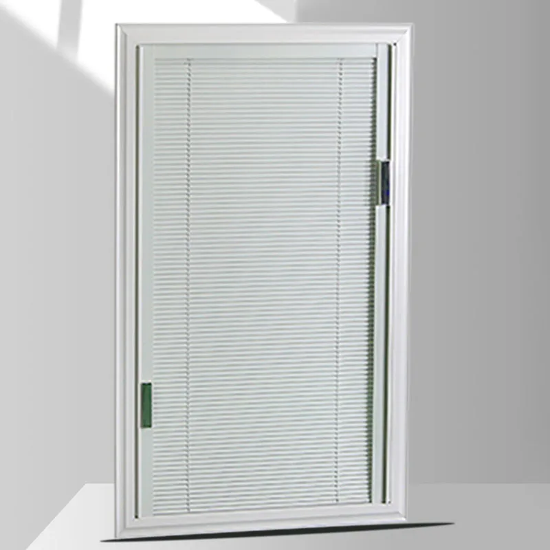 Door And Windows Insulated Glass Aluminum Slats Louver retrofit Integral Blinds between window Kit Shutter intu blinds
