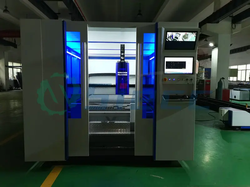 High Precision Automatic Heavy Gantry 3000mm 4000mm 6000mm 3Kw Fiber Laser Cutting Machine Low Price