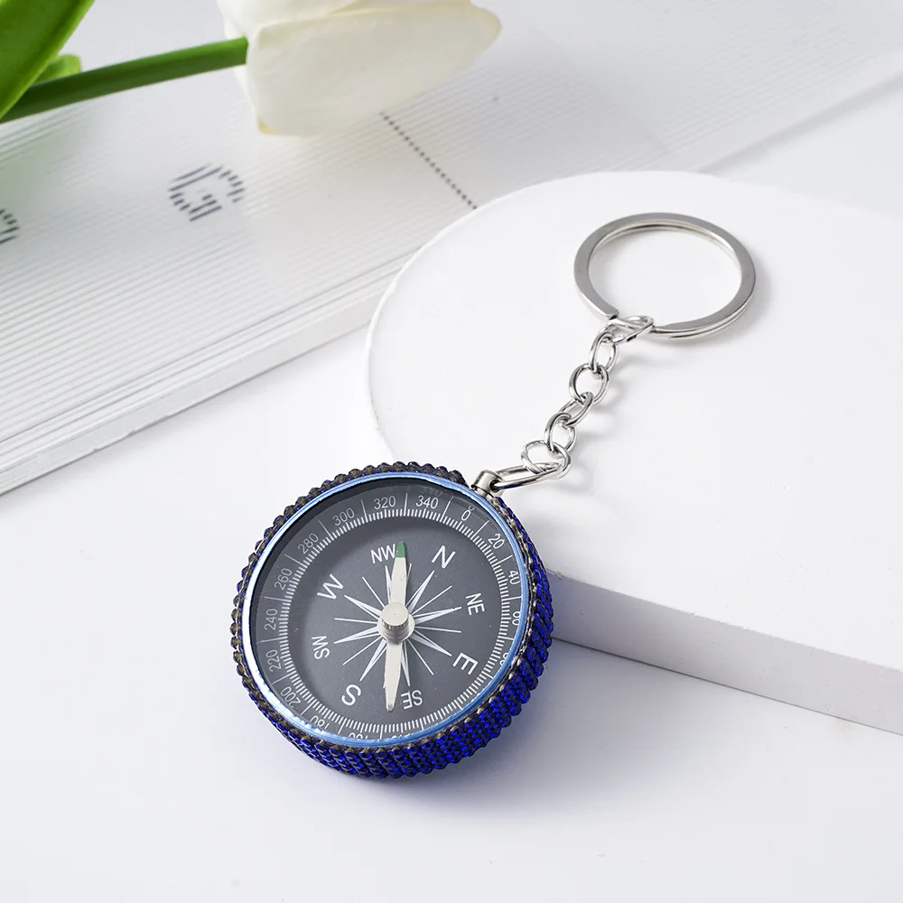 Outdoor Compass Camping Hiking Survival Emergency Lightweight Compass Portable Navigation Tool Keychain For Trekking Hunting