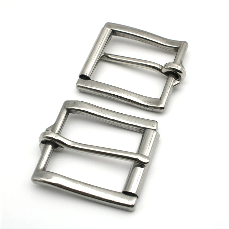 Polished Finish Stainless Steel  Buckle Single Prong Replacement Roller Belt Buckle Fits  25mm 30mm 34mm 38mm Wide Belt