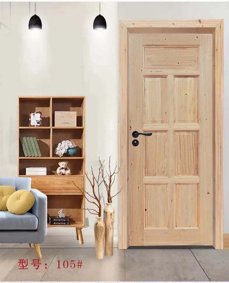Evereco Prettywood низкая цена предварительно вывешенные 2 панели деревянная меламиновая дверь для спальни