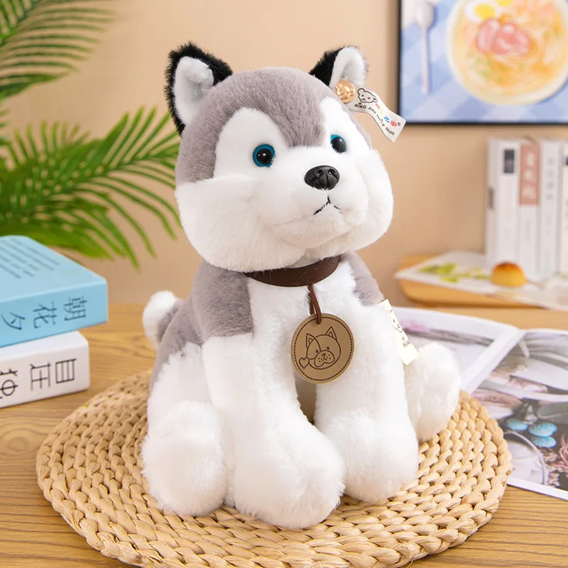 Игрушка AIFEI лидер продаж кукла Хаски из плюша милый щенок собака подарок на день рождения для детей