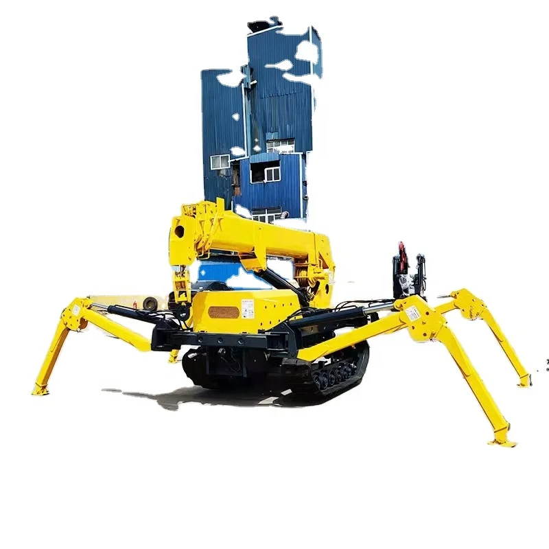 hand operation portable mini-lift-crane 5 ton micro outdoor lifting mobile mini cranes small lift floor crane
