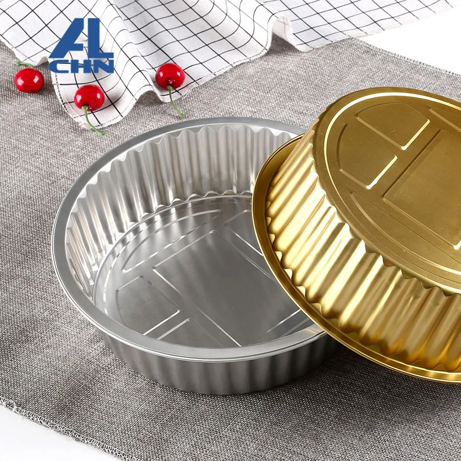 2500ML/85OZ  10inch Disposable aluminum foil takeaway food container foodbento lunch box kids