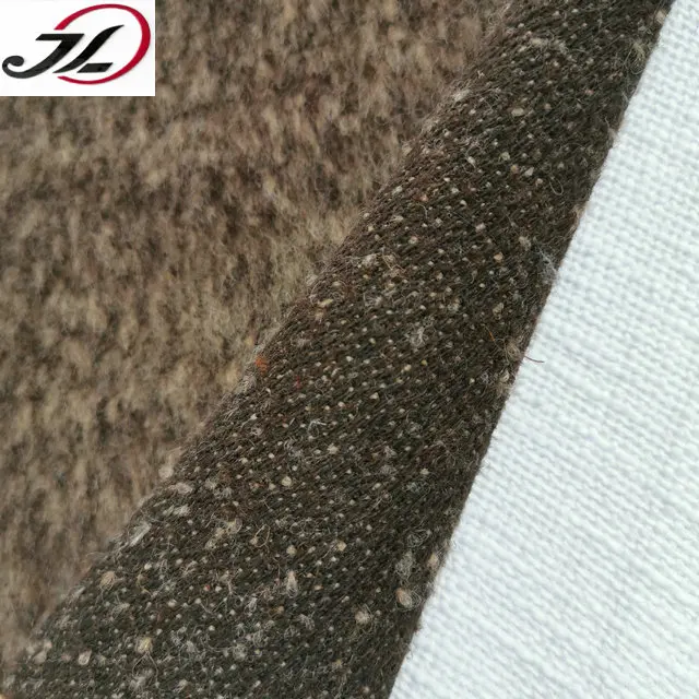 New fashion over coating cashmere plush wool fabric