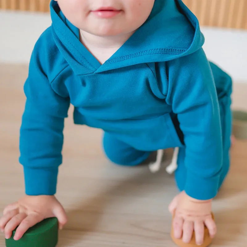Wholesale Organic Baby Clothes 95% Cotton 5% Spandex Baby Hoodies & Sweatshirts