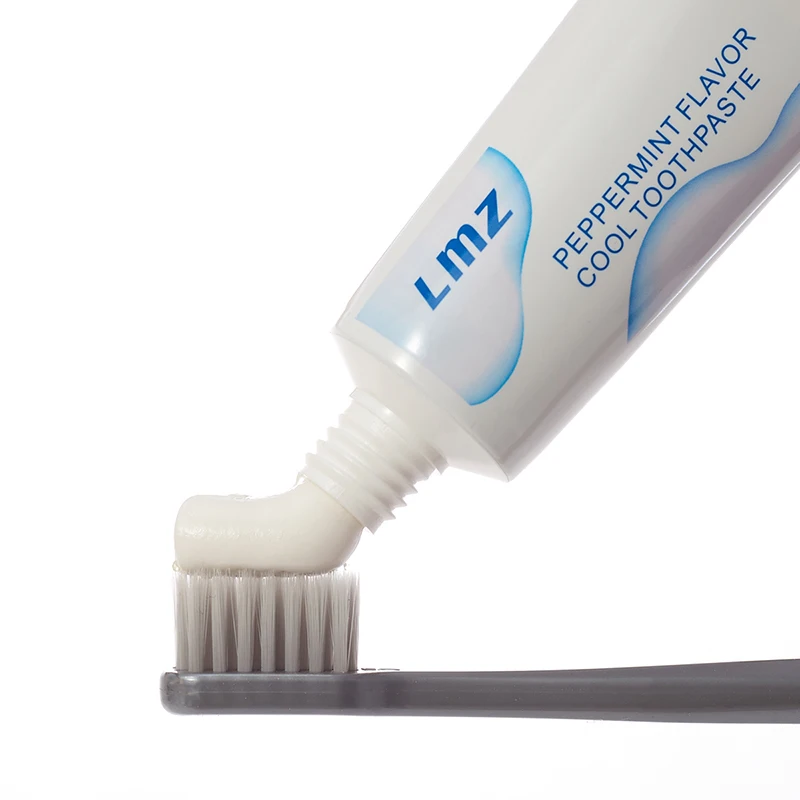 Wholesale OEM Cheap 90g / 120g Fresh Breath Teeth Whitening Fluoride Free Peppermint Toothpaste Manufacturer
