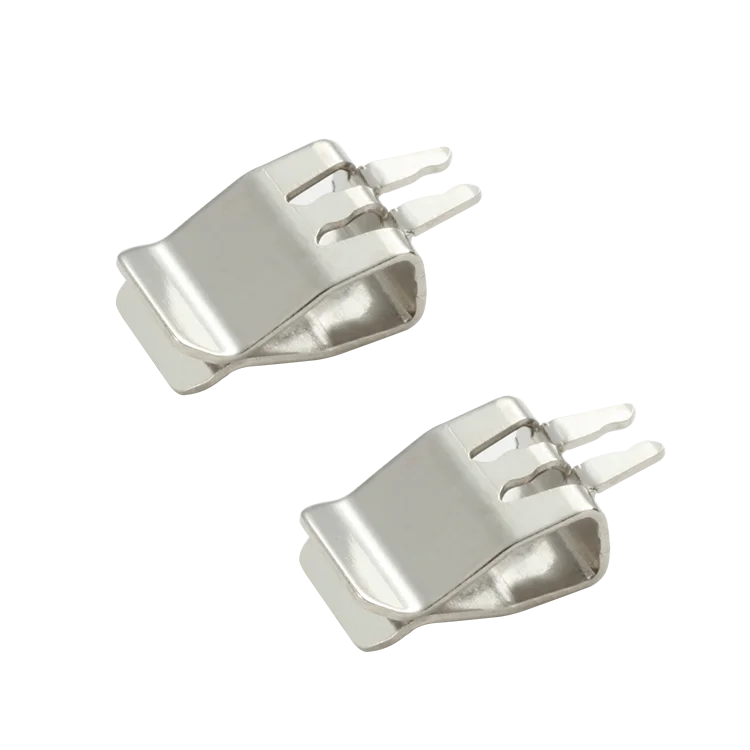 Brass Copper / Phosphor Bronze Metal Stamping Shrapnel Electrical Contacts For Socket And Switch