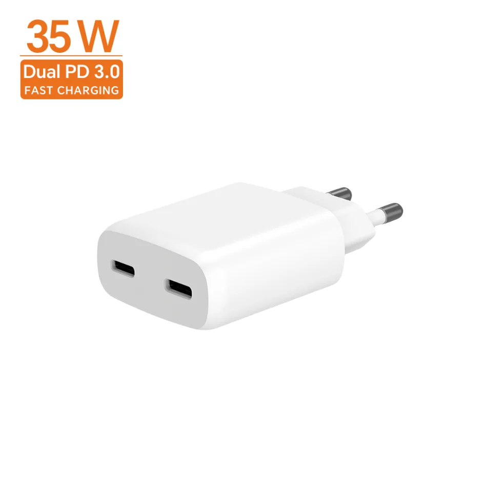 Zonhope 33W Quick charge PD Type-c Port Travel adapter Wall Mobile Phone Fast Charger type c for ipad for 35w charger wall