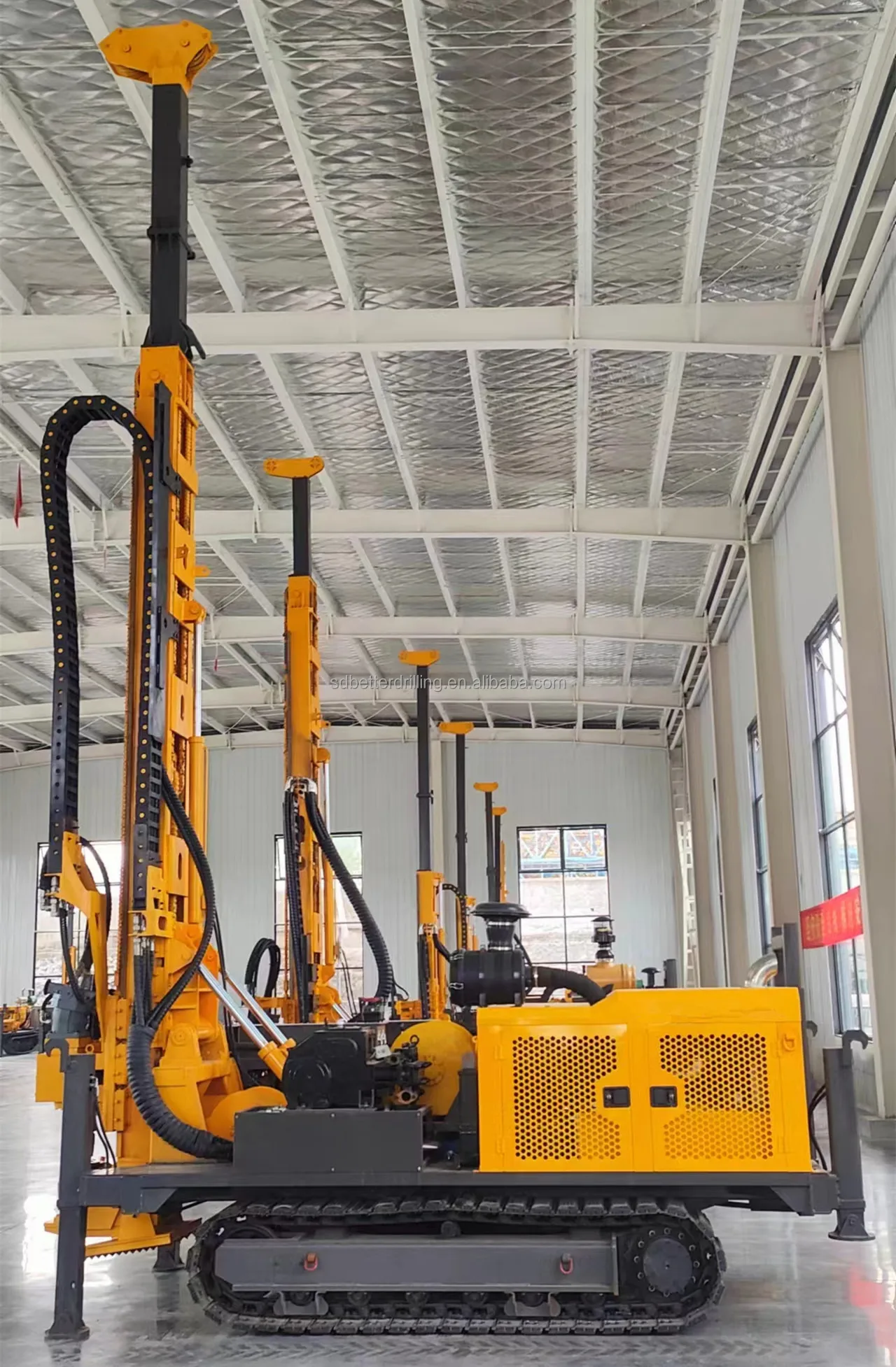 HYDRAULIC Track Mounted Diamond Core Bore Drill Rig Machine Gold Mines Geological exploration Drill Rig