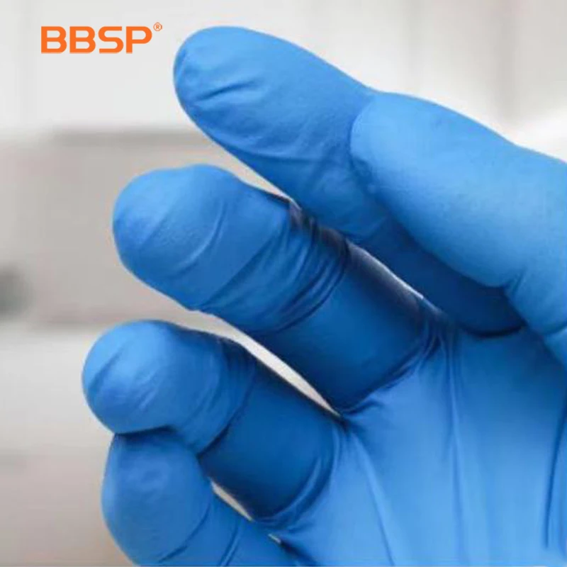 black nitrile gloves factory wholesale latex powder free food gloves 4.5 5.0g 7.0g Tattoo disposal nitrile exam gloves
