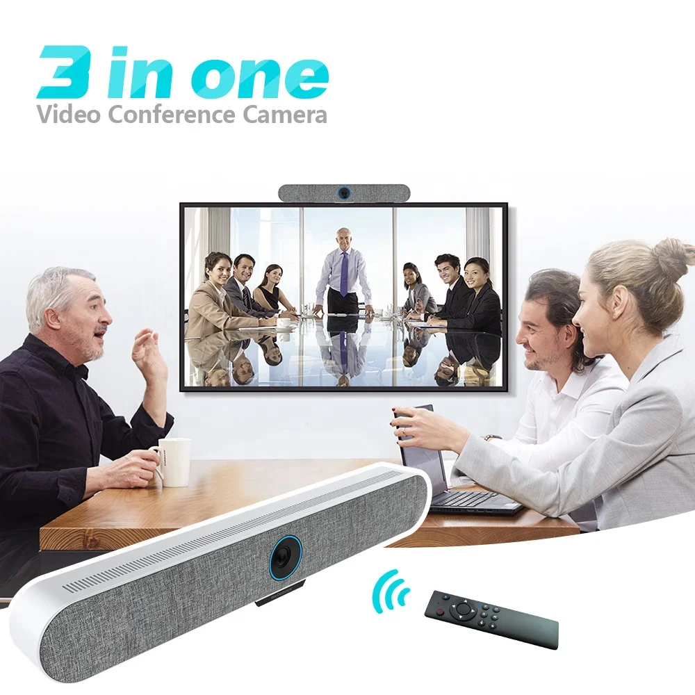  USB веб-камера с разрешением 4K 4 mic 20 Вт динамиками etpz Конференц-камера для