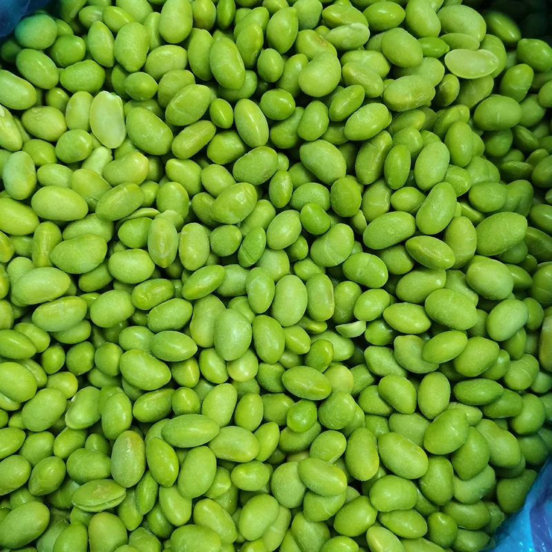 Wholesale Bulk IQF Soybean Frozen Green Edamame Young Green Beans