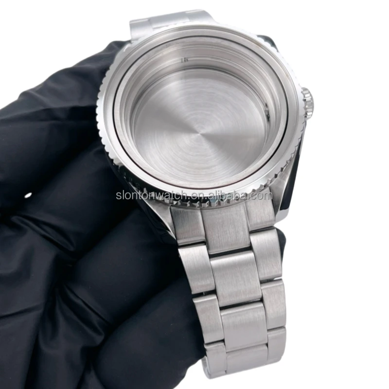 Slonton watch top quality 316L stainless steel custom watch case for miyota 9015
