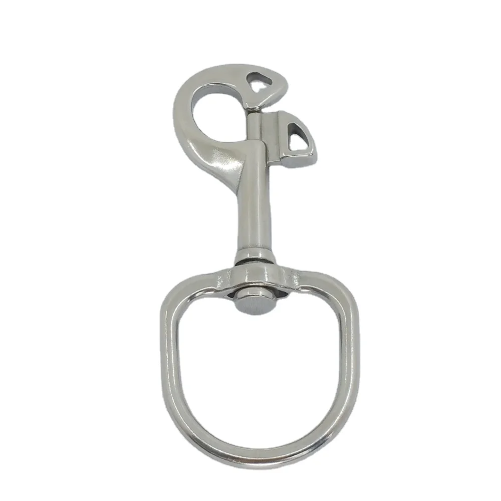 Stainless Steel Butterfly Swivel Bolt Snap for Kayak Boat Paddle Leash