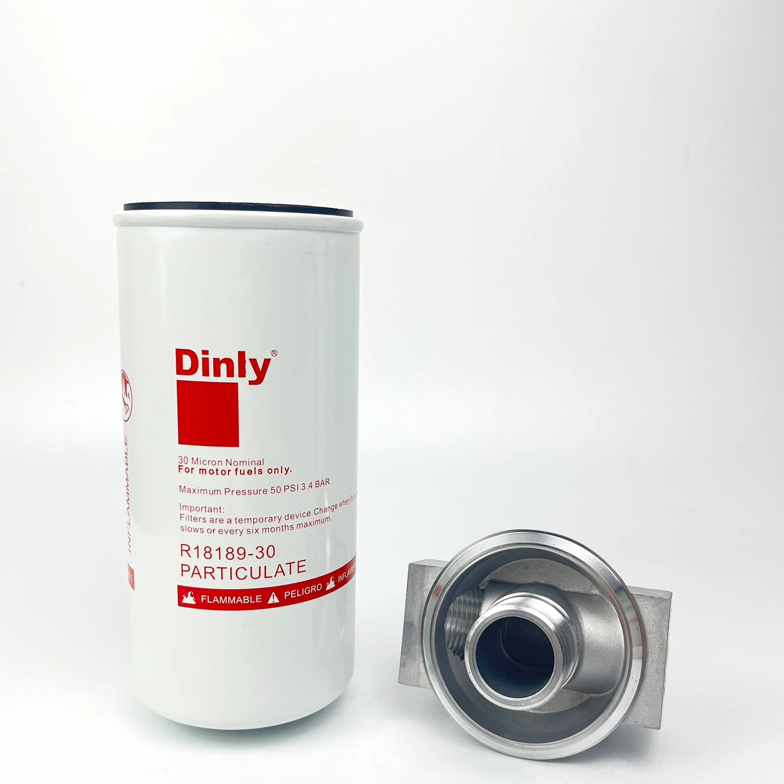 Factory Price R18189-30L Diesel Fuel Filter 30 Micron Gas Station Fuel Dispenser Filter with Bracket
