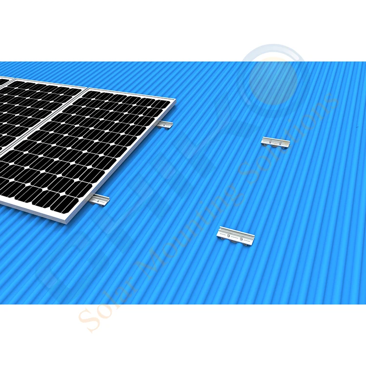 Antirust Trapezoid Metal Sheet Roof Railless Solar Structure Panel Mount with Australian Standard