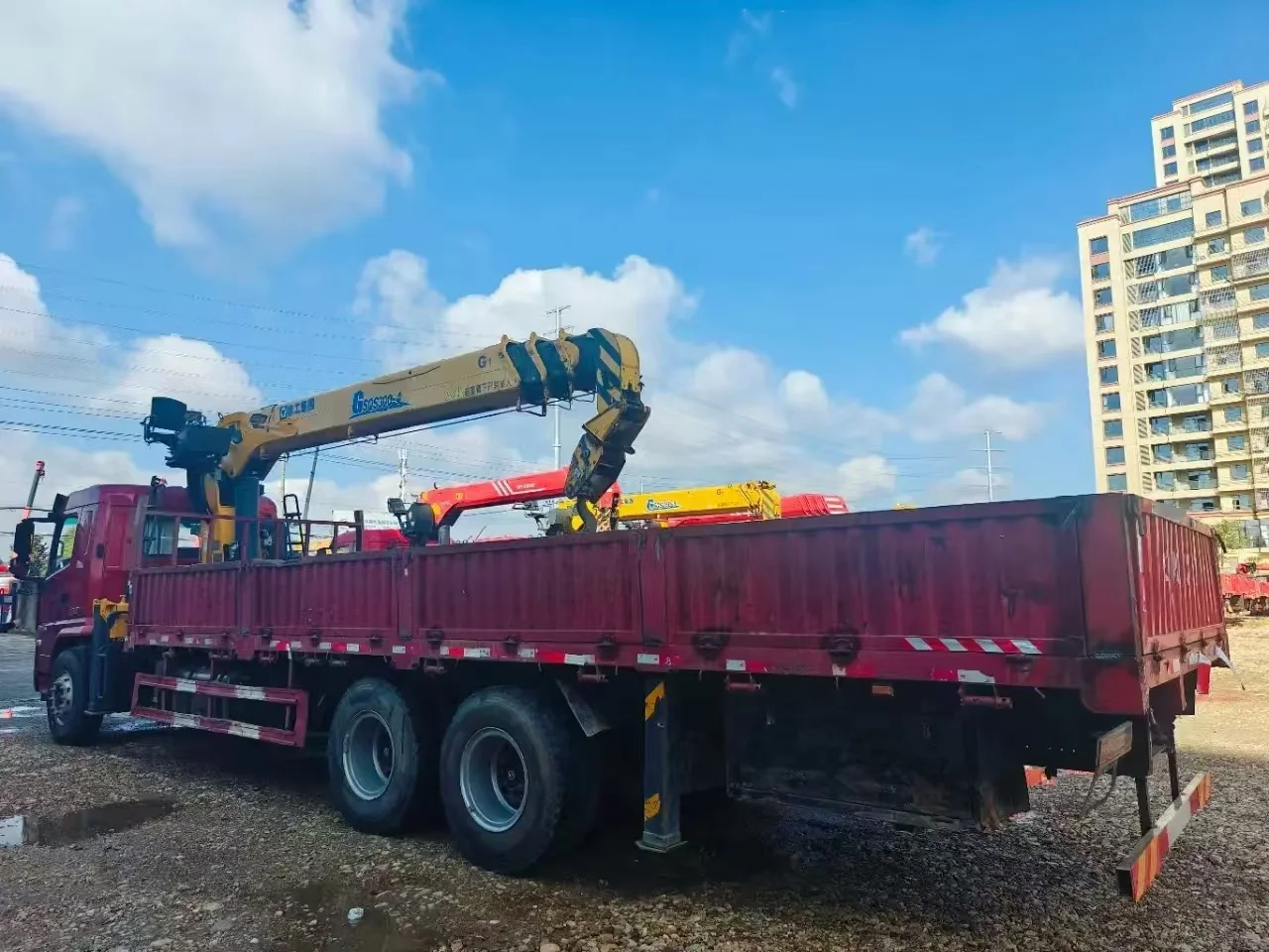 Used Truck Cranes 8 10 12 14 16 Tons