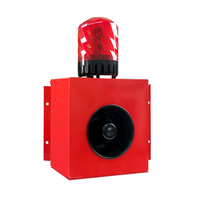 Mode Changeable Outdoor Security Alarm Siren Horn for Warehouse Safety Warning