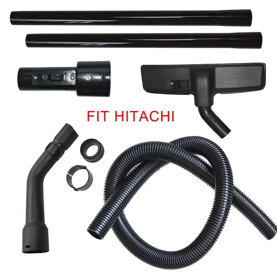 32mm Vacuum Cleaner Parts Of Flexible Hose Pipe Tube Connector Adapter Handle Floor Cleaning Brush Head Kit For HITACHI