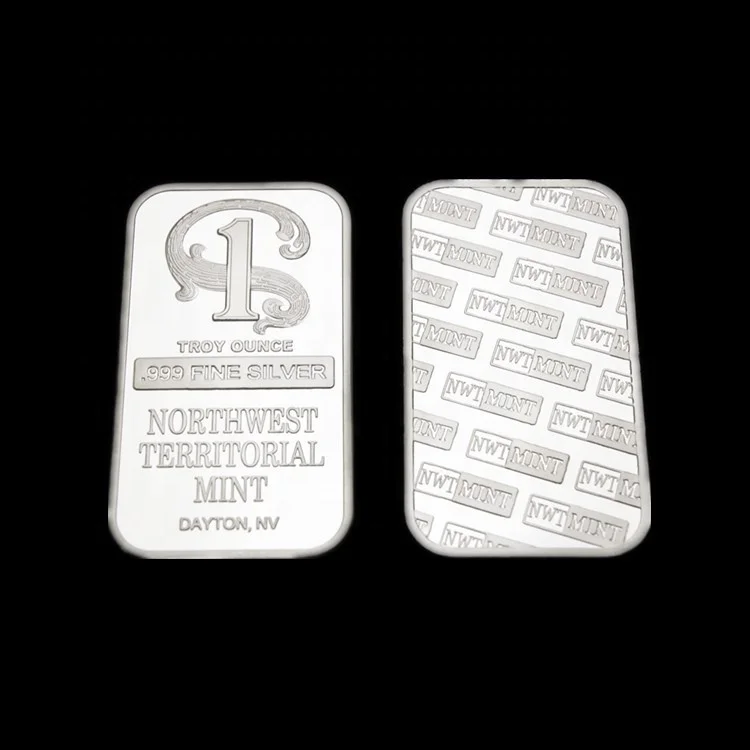 FS-Craft Factory Cheap Price Best Sell 1 Ounce Metal Bullion 999 German Silver Bar