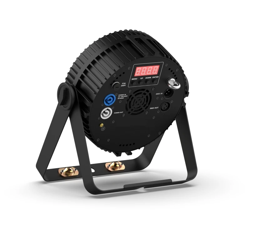 Sound Activated LED Par Lights RGBW Dj Stage Par Lighting 12x10W Remote Slim Par for Event Show