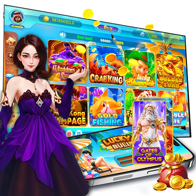 Customized Version Juwa Online Game Credits Panda Master Skill Game Coin Operated Video Games