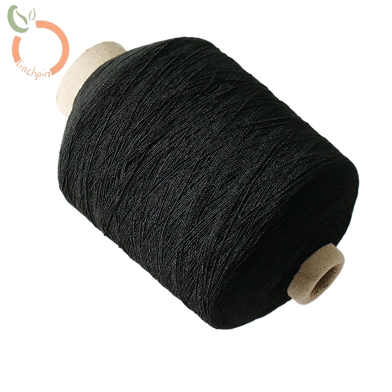 Spandex cable Elastic thread Sock gloves latex cable Black spandex rubber cable