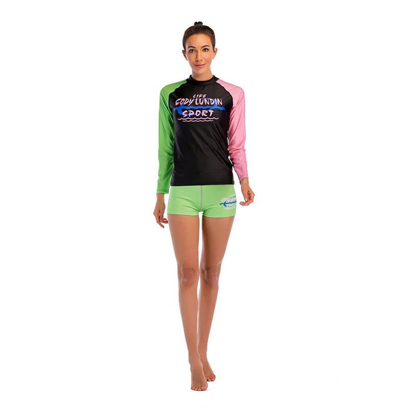 Shorts suits for women surfing wetsuit women surfing diving wetsuits