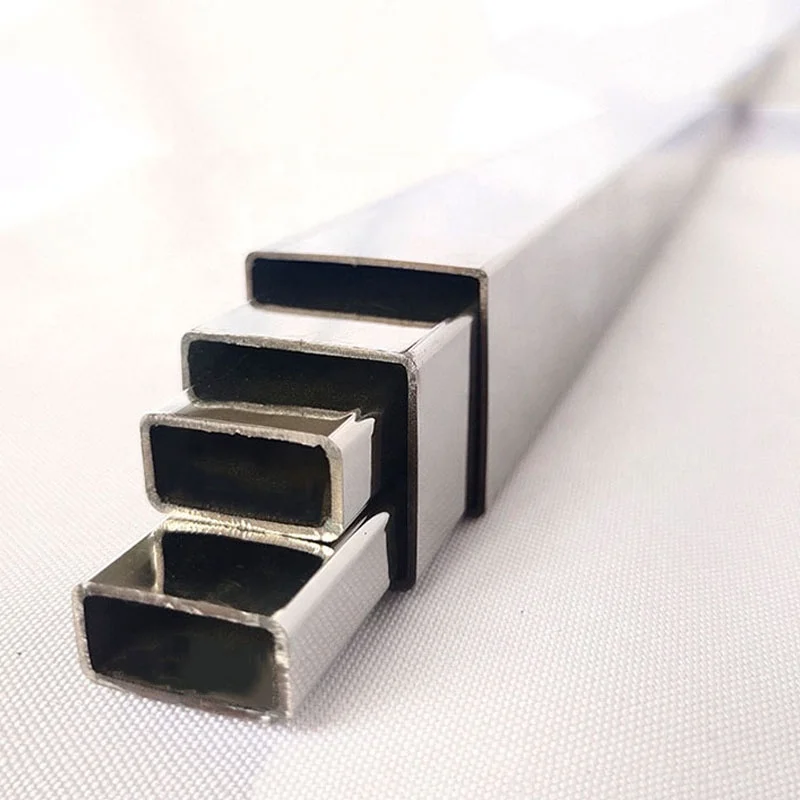 Factory Direct High Precision Stainless Steel Seamless Tube  304 316 8mm 2mm Thick Welded Hollow Stainless Square Round Pipes